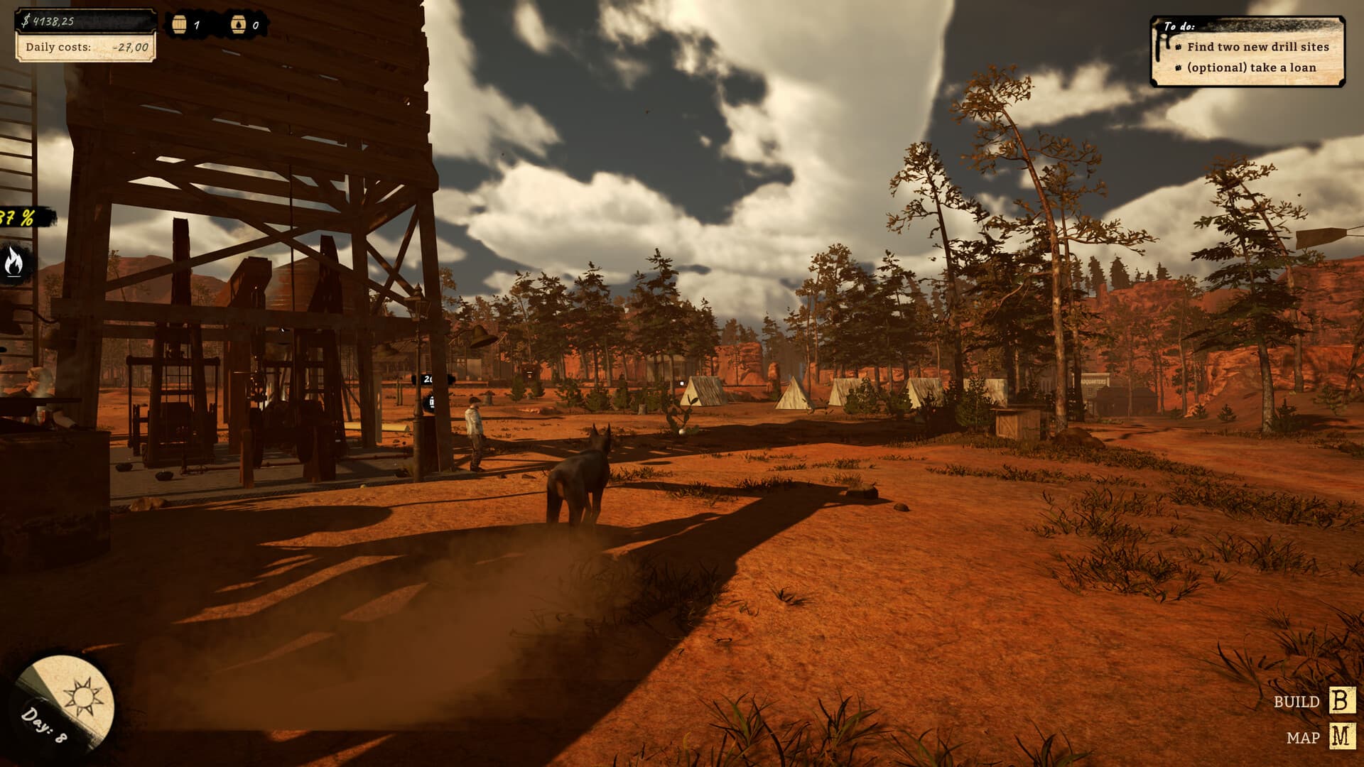 Official Black Gold field screenshot